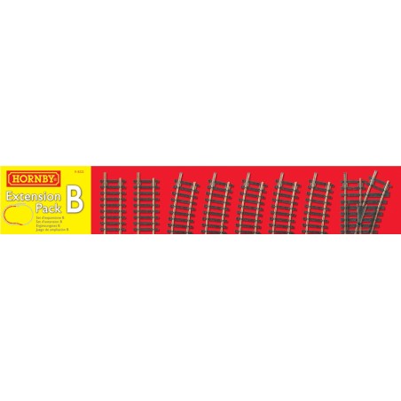EXTENSION DE VIAS PACK B HORNBY R8222 ESCALA  H0