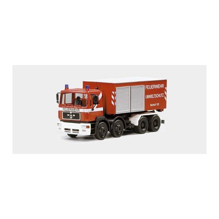 CAMIÓN BOMBEROS MAN F2000 HERPA 1/87