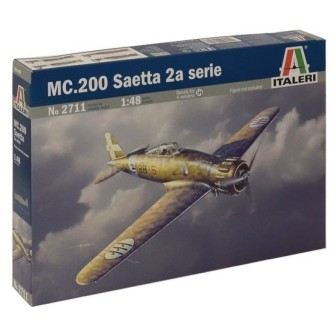 MACCHI MC 200 SAETTA 2a SERIE ITALERI 1/48