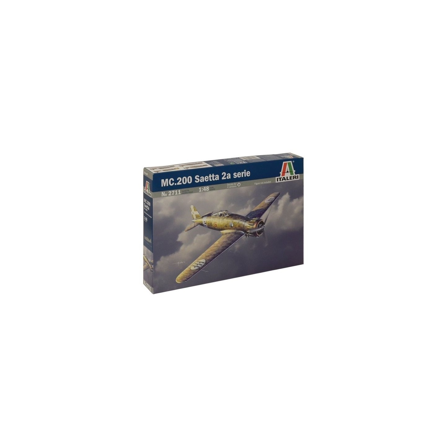MACCHI MC 200 SAETTA 2a SERIE ITALERI 1/48