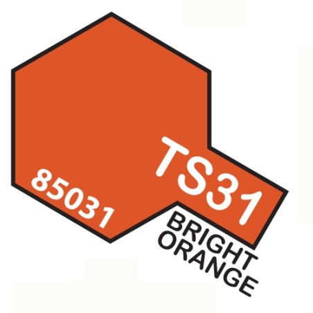 SPRAY NARANJA BRILLANTE TS-31 TAMIYA 85031