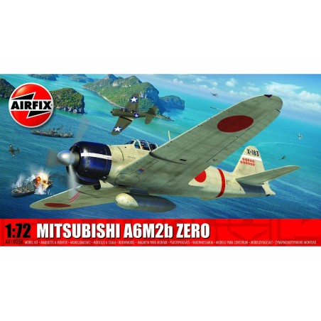 MITSUBISHI A6M2B ZERO AIRFIX 1/72