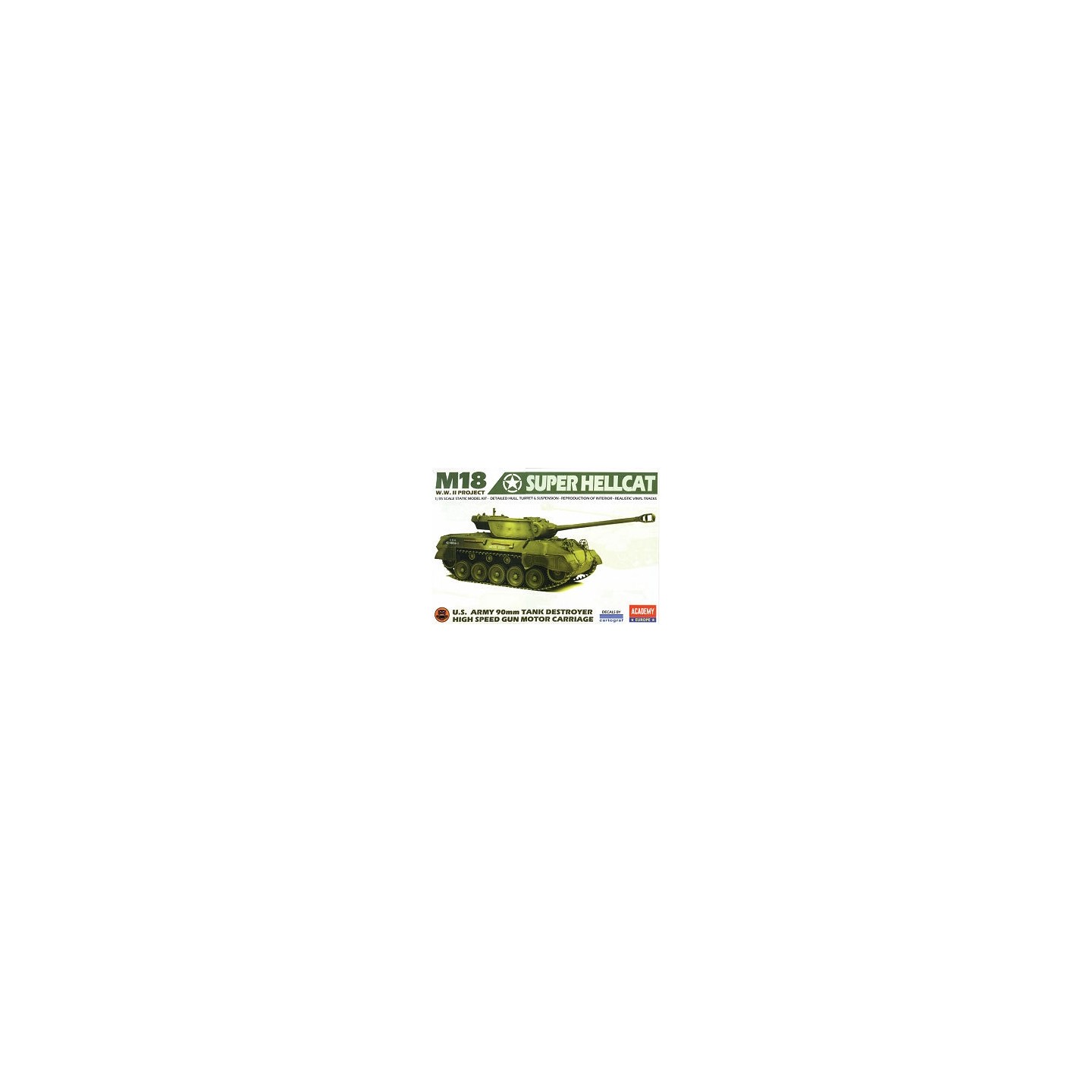 M18 SUPER HELLCAT ACADEMY 1/35