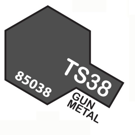 SPRAY GRIS METALIZADO TS-38 TAMIYA 85038