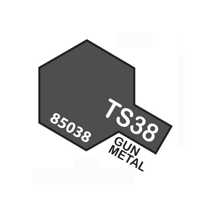 SPRAY GRIS METALIZADO TS-38 TAMIYA 85038