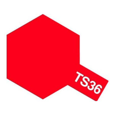 SPRAY ROJO FLUORESCENTE TS-36 TAMIYA 85036