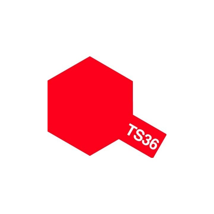 SPRAY ROJO FLUORESCENTE TS-36 TAMIYA 85036