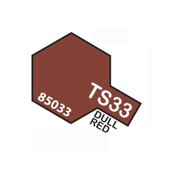 SPRAY ROJO APAGADO TS-33 TAMIYA 85033