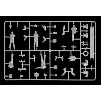 TRIPULACION DE LANCHA ITALERI 1/35