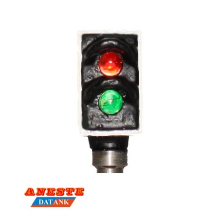 SEÑAL BAJA CON DOS LUCES ANESTE 7857 ESCALA H0