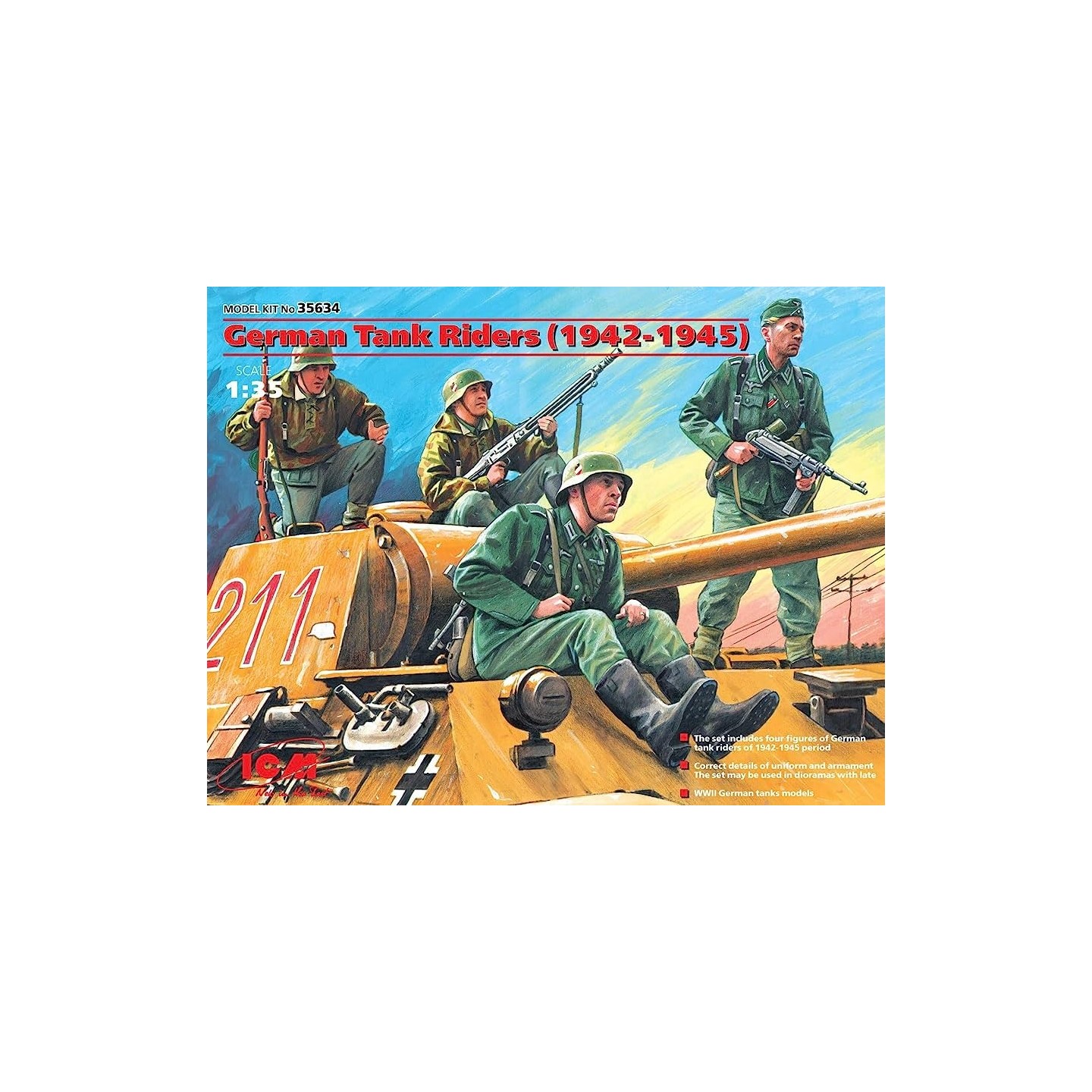 GERMAN TANK RIDERS