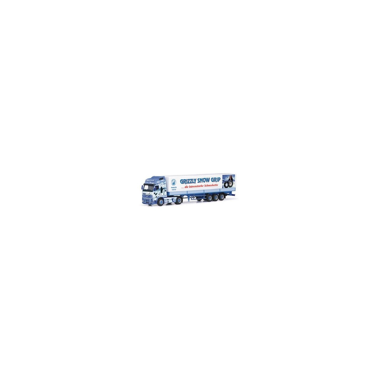 VOLVO FH 16 XL Planensattelzug 2a/3a GRIXXLY" HERPA 187763 ESCALA 1/87"