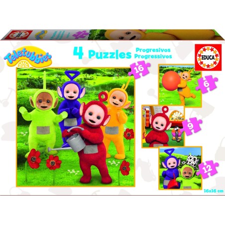 PUZZLE PROGRESIVO TELETUBBIES EDUCA 17015