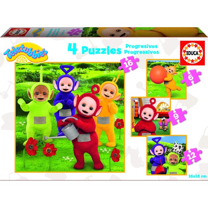 PUZZLE PROGRESIVO TELETUBBIES EDUCA 17015