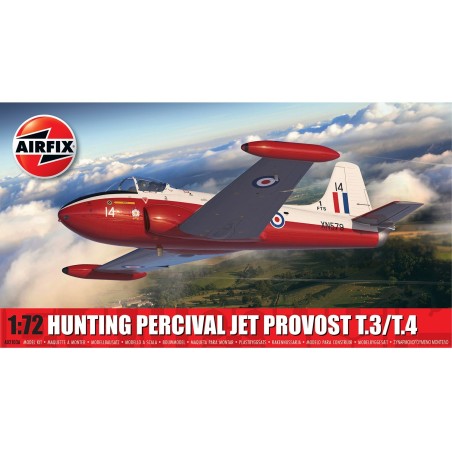 JET PROVOST T.3 HUNTING PERCIVAL AIRFIX A02103A ESCALA 1/72