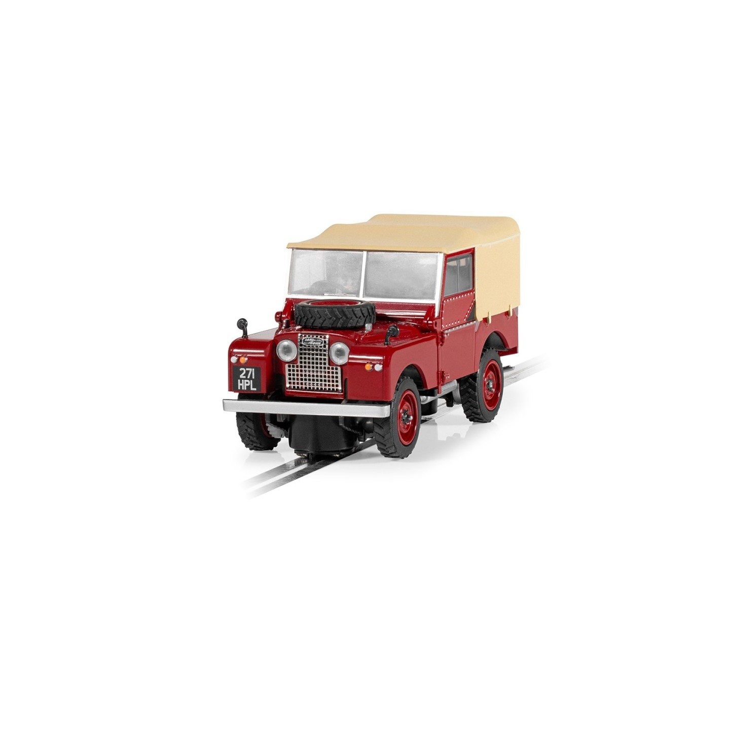 LAND ROVER SERIES I - POPPY RED SUPERSLOT H4493