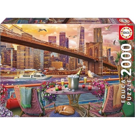 PUZZLE NEW YORK ROMANCE 2000 PIEZAS EDUCA 20575