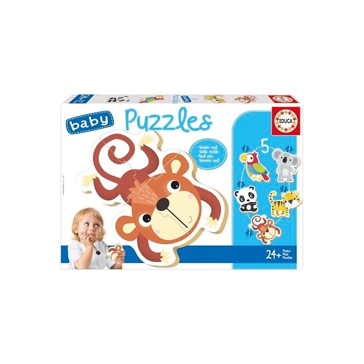 PUZZLE FAUNA SALVAJE BABY EDUCA 19952