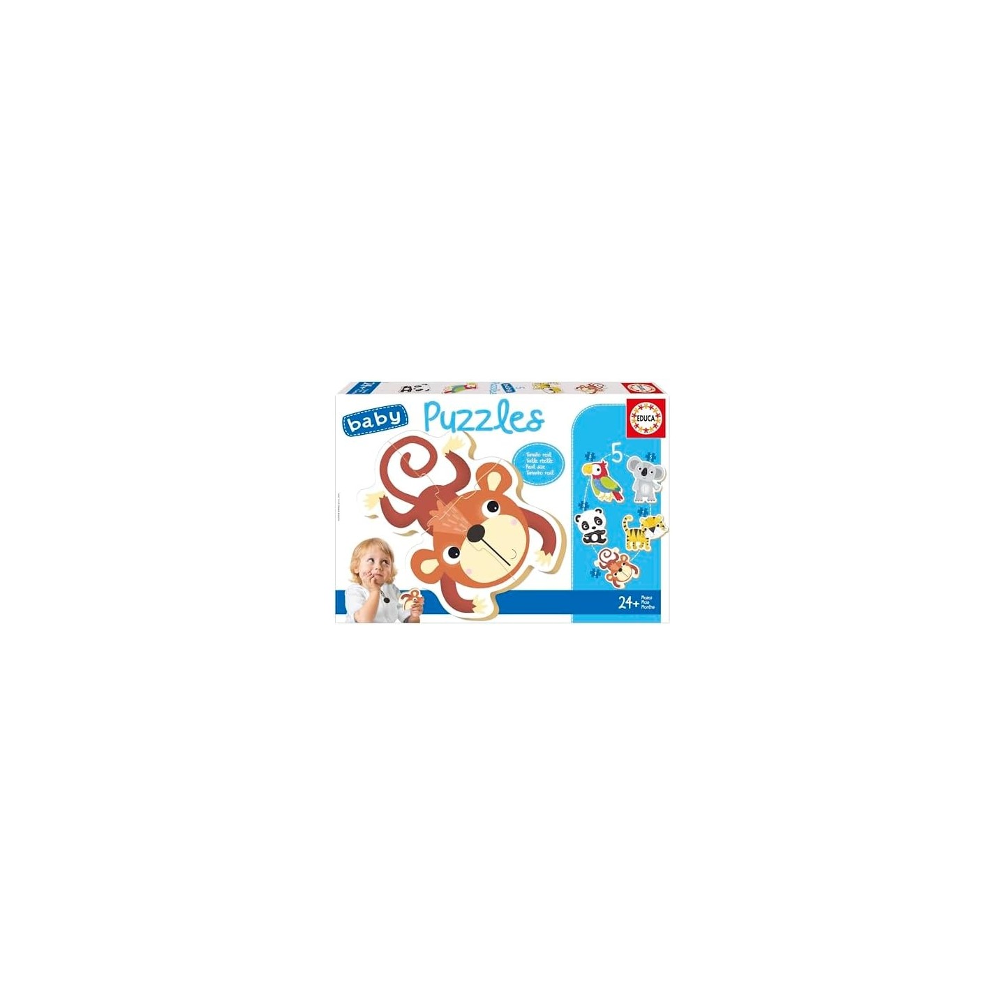 PUZZLE FAUNA SALVAJE BABY EDUCA 19952