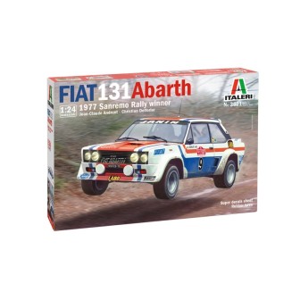FIAT 131 ABARTH SANREMO 1977 ITALERI 3621 ESCALA 1/24