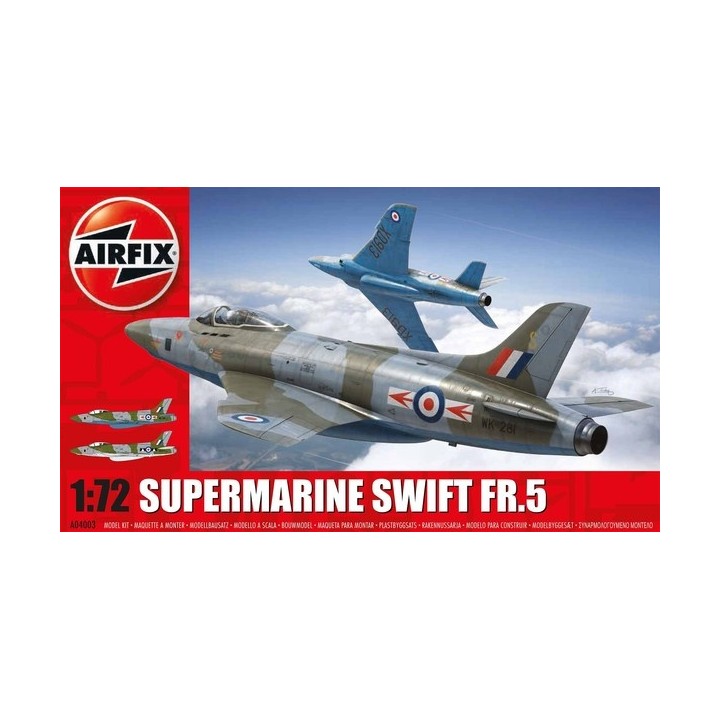 SUPERMARINE SWIFT F.R. AIRFIX A04003 ESCALA 1/72