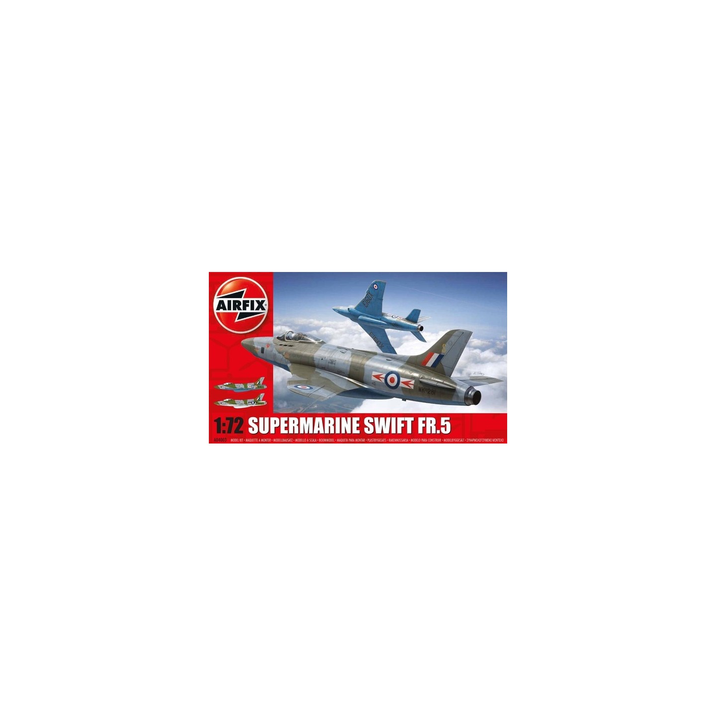 SUPERMARINE SWIFT F.R. AIRFIX A04003 ESCALA 1/72