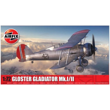 GLOSTER GLADIATOR Mk.I/II AIRFIX A02052B ESCALA 1/72