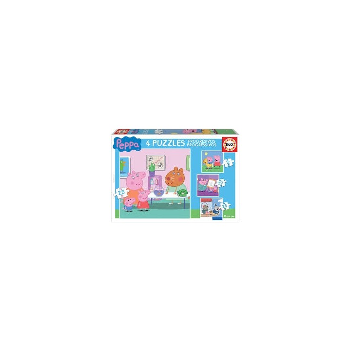 PUZZLE PROGRESIVO PEPA PIG EDUCA 16817