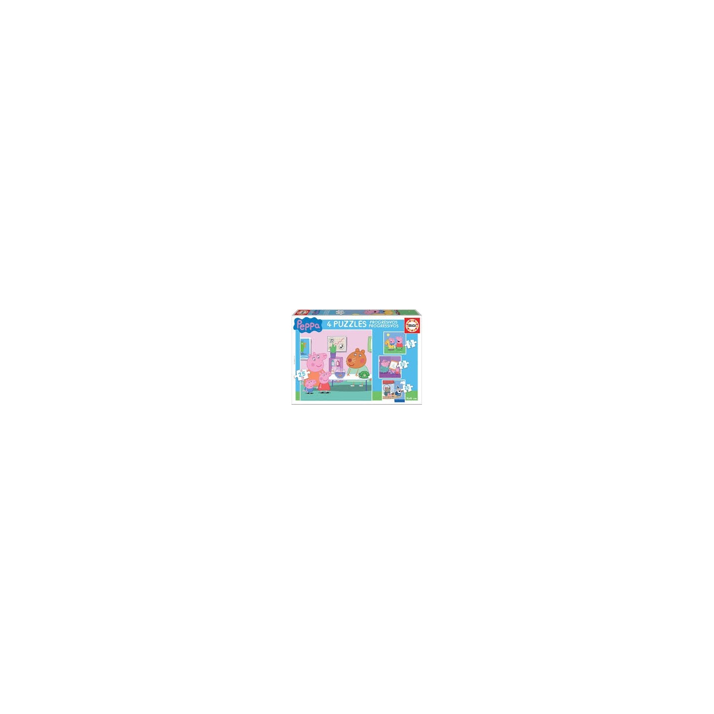 PUZZLE PROGRESIVO PEPA PIG EDUCA 16817