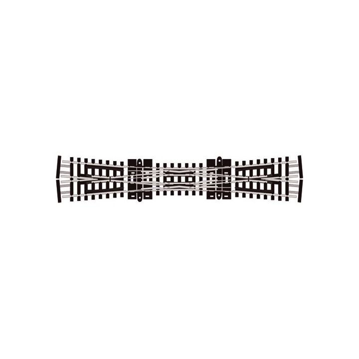 CRUCE DOBLE LARGO PECO SL-390F ESCALA N