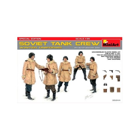 TANQUISTAS SOVIETICOS MINIART 35244 ESCALA 1/35