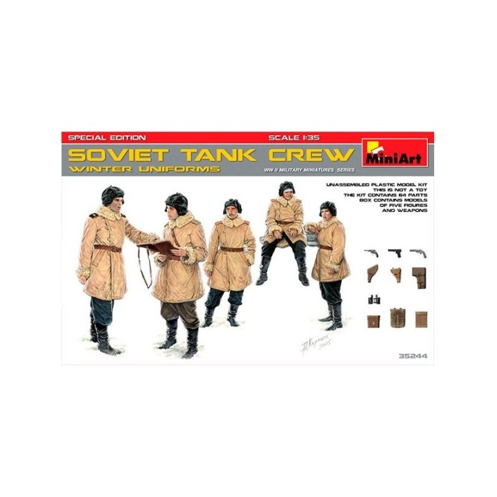 TANQUISTAS SOVIETICOS MINIART 35244 ESCALA 1/35