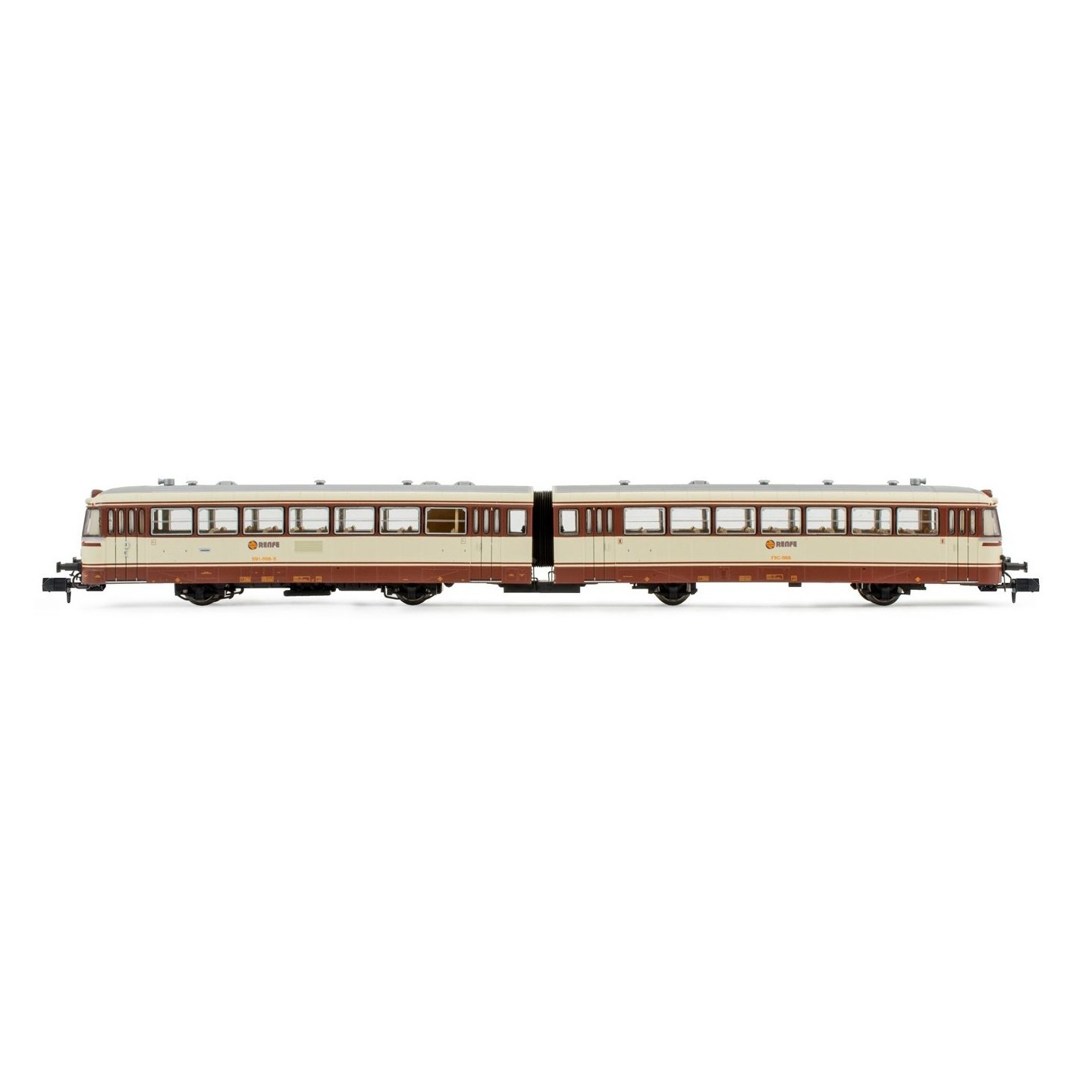 AUTOMOTOR DIESEL 591 FERROBUS" DECORACIÓN ESTRELLA DE 2 COCHES, RENFE ARNOLD HN2353 ESCALA N"