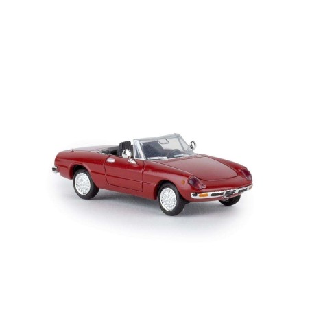 ALFA ROMEO SPIDER 2000 ROJO BREKINA 29600 ESCALA 1/87