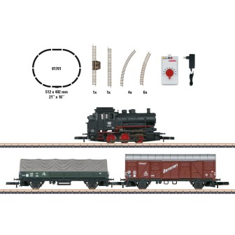 SET INICIACIÓN LOCOMOTORA DE VAPOR BR 89 MARKLIN 81701 ESCALA Z