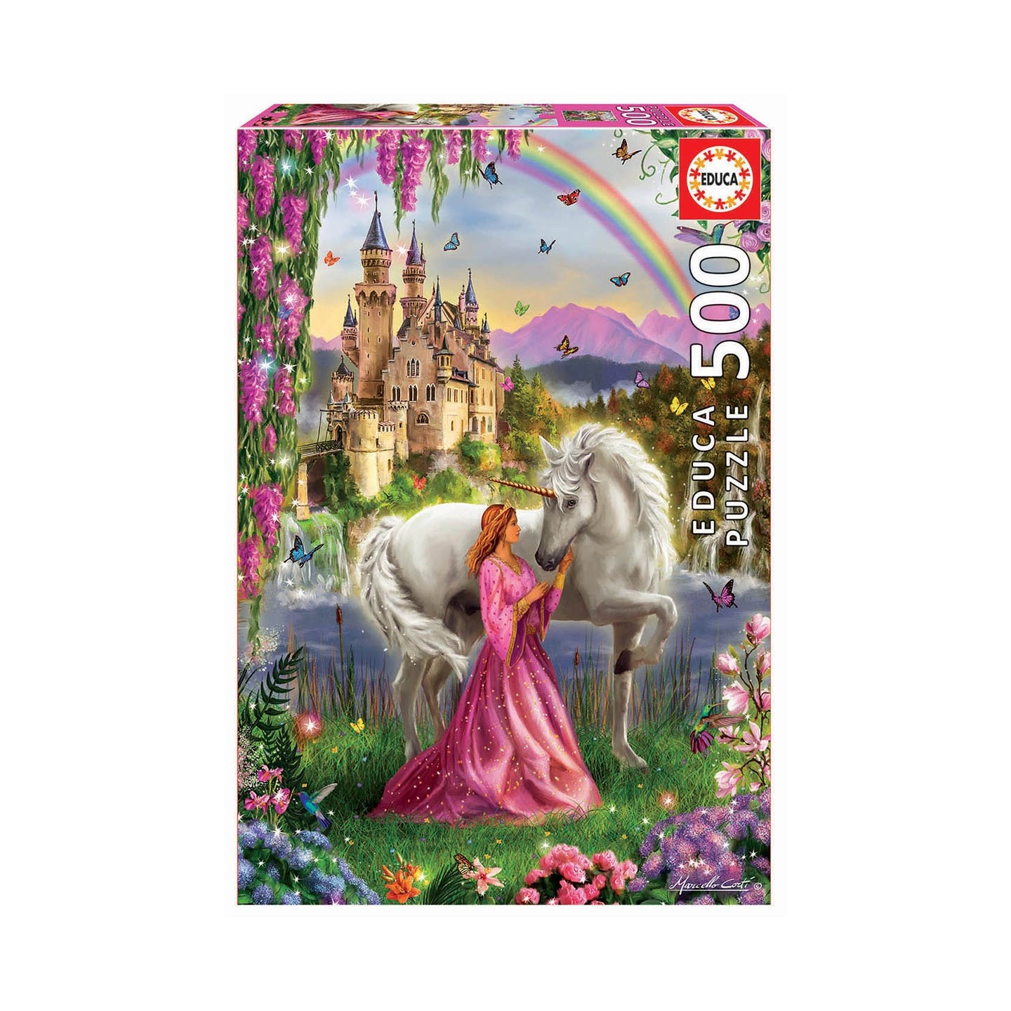 PUZZLE HADA Y UNICORNIO 500 EDUCA 17985