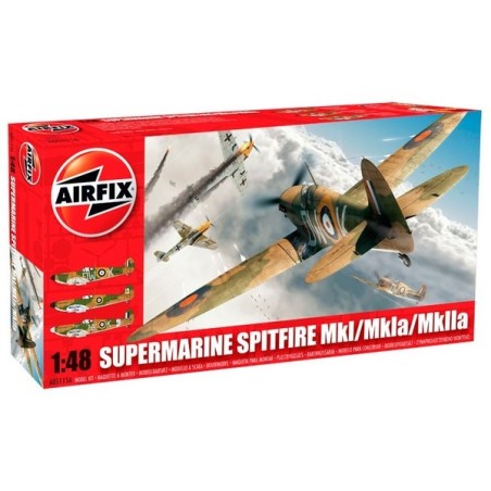 SUPERMARINE SPITFIRE MKI / MKIa / MKIIa AIRFIX 1/48