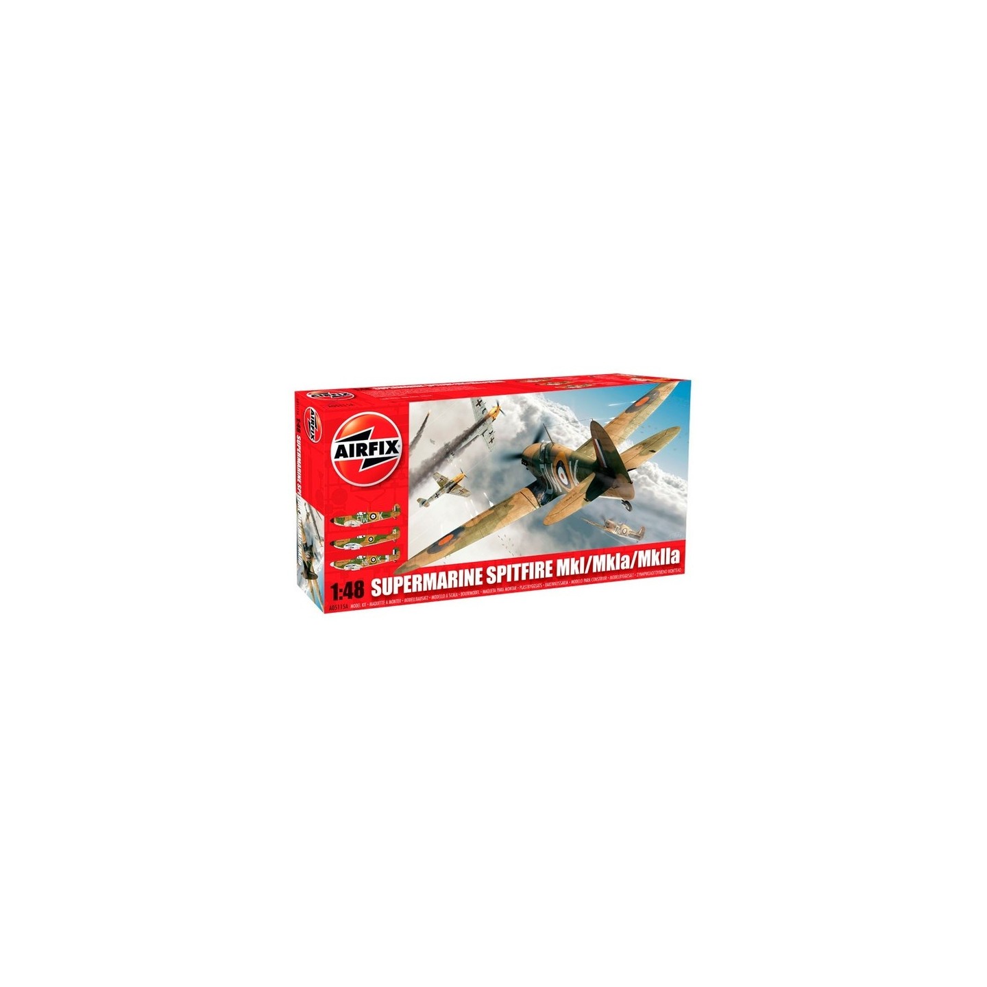 SUPERMARINE SPITFIRE MKI / MKIa / MKIIa AIRFIX 1/48
