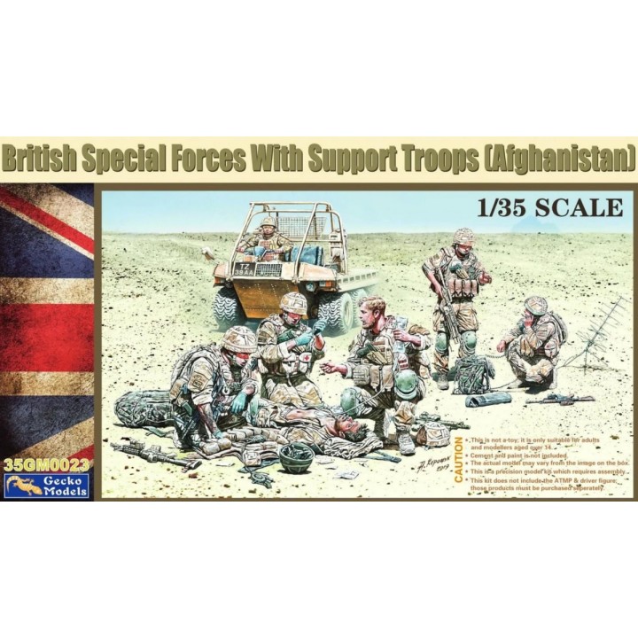 BRITISH FORCES AFGANISTAN GECKO 1/35