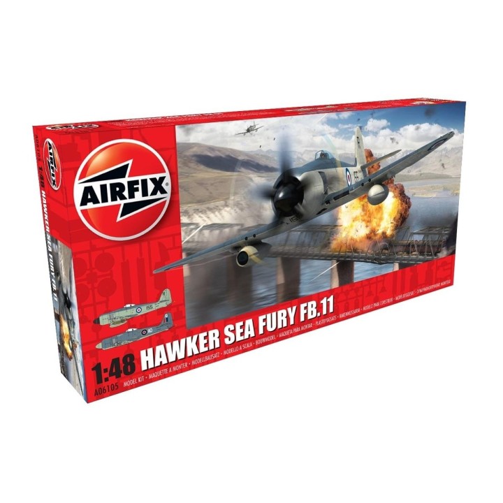 HAWKER SEA FURY FB.11 AIRFIX 1/48