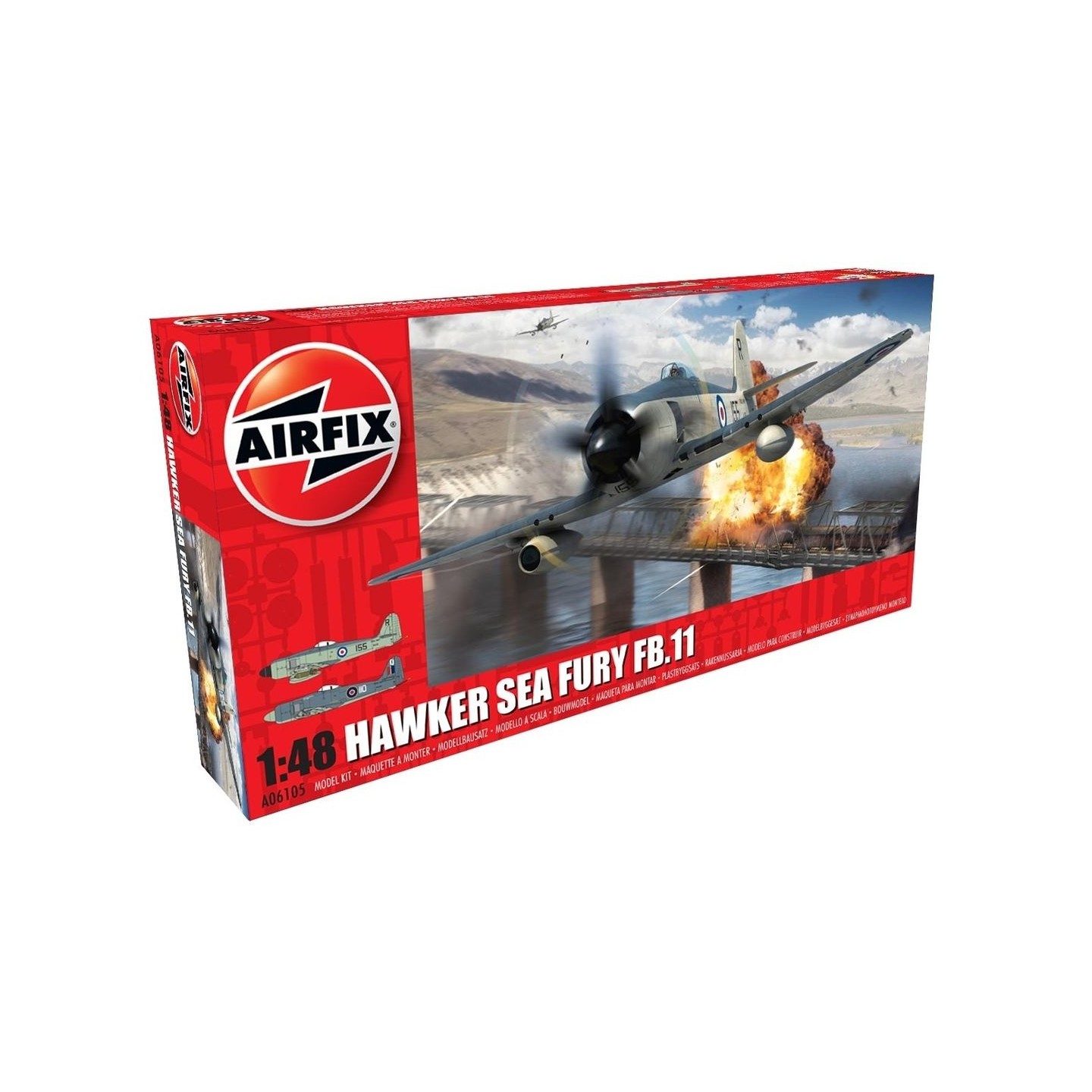 HAWKER SEA FURY FB.11 AIRFIX 1/48