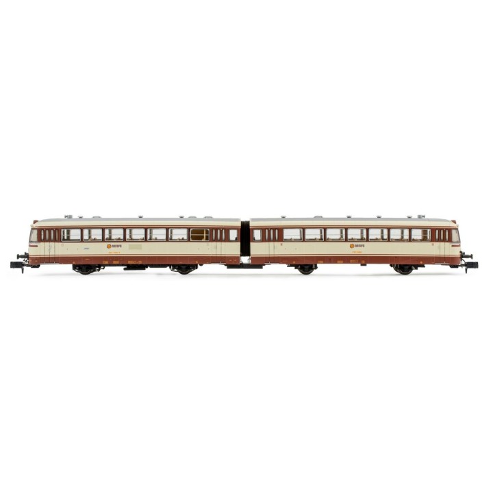 AUTOMOTOR DIESEL 591 FERROBUS" DECORACIÓN ESTRELLA DE 2 COCHES, RENFE CON SONIDO ARNOLD HN2353S ESCALA N"