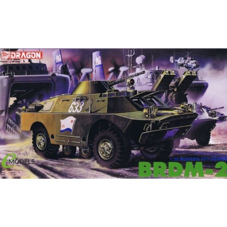 BRDM-2 SOVIETICO DRAGON 1/35