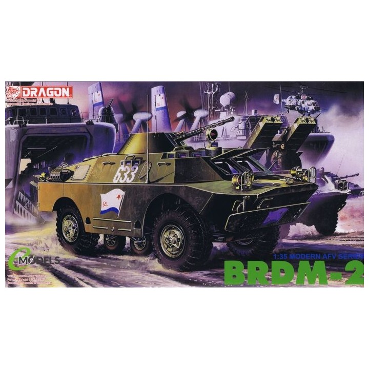 BRDM-2 SOVIETICO DRAGON 1/35