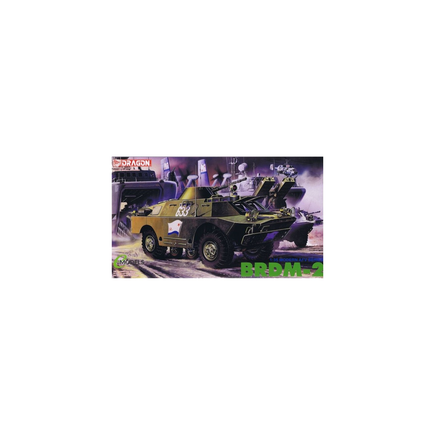 BRDM-2 SOVIETICO DRAGON 1/35