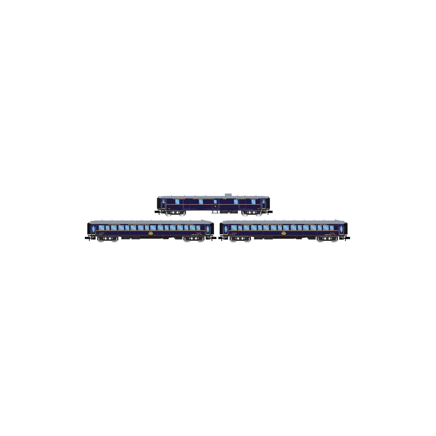 SET CASTELLANO EXPRESO RENFE ARNOLD HN4460 ESCALA N