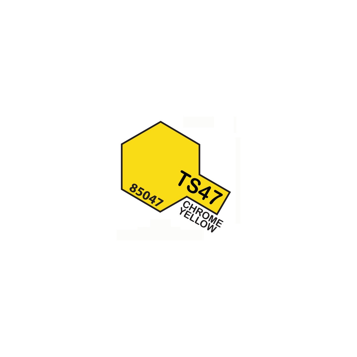 SPRAY AMARILLO CROMADO TS-47 TAMIYA 85047