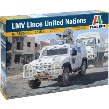 LMV LINCE UNITED NATIONS" ITALERI 1/35"