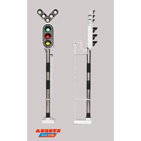 SEMAFORO DE BIFURCACION ANESTE 7852 ESCALA H0