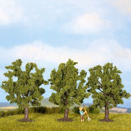 3 ARBOLES FRUTALES 80mm NOCH H0
